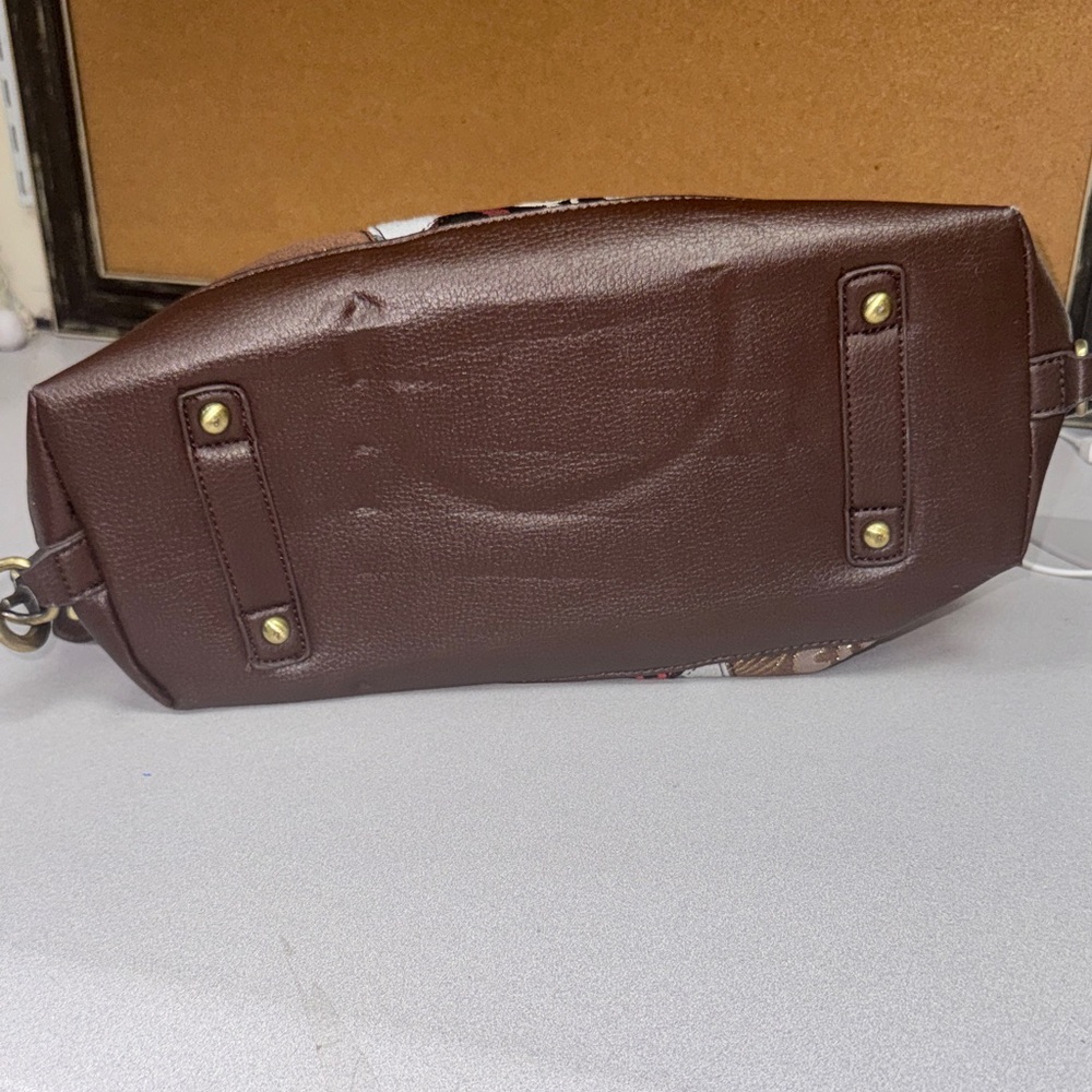 Coach Multicolor Patchwork Satchel 12943 - image 8